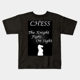 Chess Slogan - The Knight Kids T-Shirt